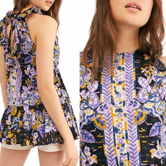 FREE PEOPLE Summer In Tulum Tunic sz L!! New WIthout Tags - Picture 7 of 8